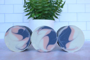 Charcoal and Rose face and body soap (v)