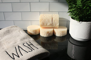 Unscented lard soap made by hibisKHus -by June