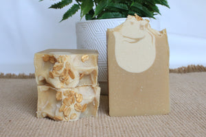 Oat, milk and maple soap